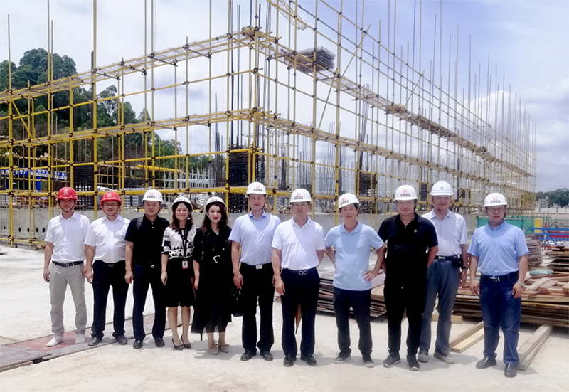 333体育董事长李军亲临集团南方总部在建项目视察